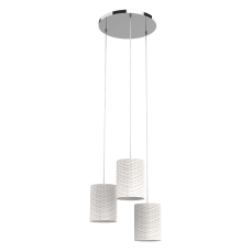 Pendul Ines 3 x E14 Alb/Crom ELMARK