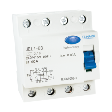 Siguranta diferentiala 4P 16A 100mA JEL 1 6kA 40417 Elmark