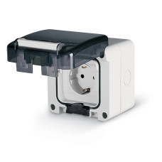 Priza schuko PT 2P+E 16A 250V IP66 Scame