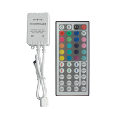 CONTROLER CU INFRAROSU LEDRGB 12V 6A 44 BUTOANE 99RGBCONTROL2