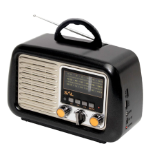 Radio portabil retro MP3-BT 3 benzi