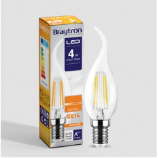 Bec decorativ LED 4W E14 filament