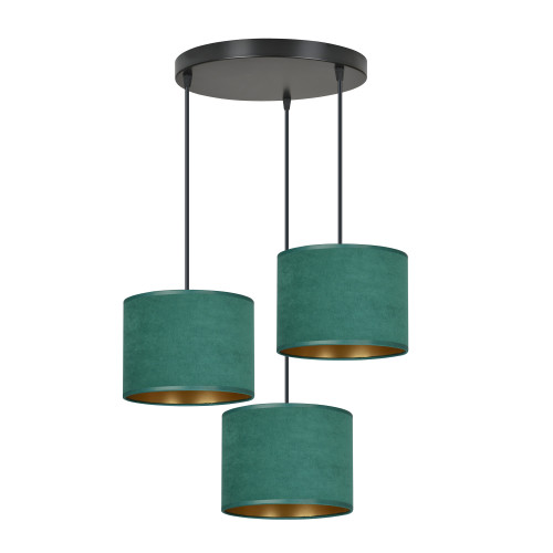 Lustra HILDE 3 BL Premium GREEN 1051/3PREM Emibig