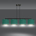 Lustra HILDE 4 BL GREEN 1051/4 Emibig