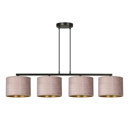Lustra HILDE 4 BL ROSE 1053/4 Emibig