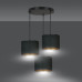 Lustra HILDE 3 BL Premium BLACK 1054/3PREM Emibig