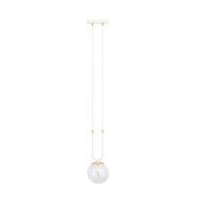 Pendul GLAM 1 WHITE/TRANSPARENT 1116/1 Emibig