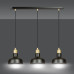 Lustra IBOR 3 BLACK 1042/3 Emibig
