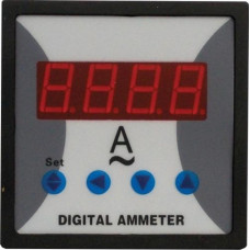 Ampermetru digital monofazic  96x96mm AC5A Comtec