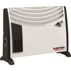 Convector electric Albatros CT-23 Turbo, 3 trepte, 2000 W, 583 x 110 x 375 mm, ventilator lateral