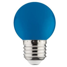 Bec LED Sferic 1W E27 albastru 001-017-0001 Horoz