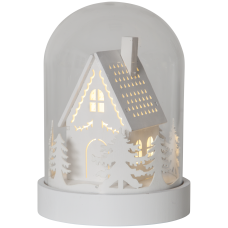 Decoratiune luminoasa Kupol lemn, sticla transparenta 410047 Eglo