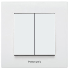 Comutator Panasonic KARRE Plus alb